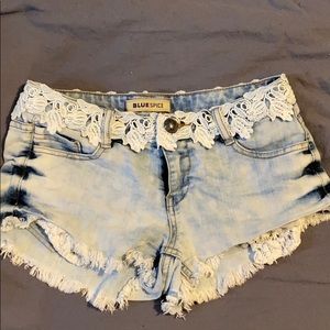 Jean shorts